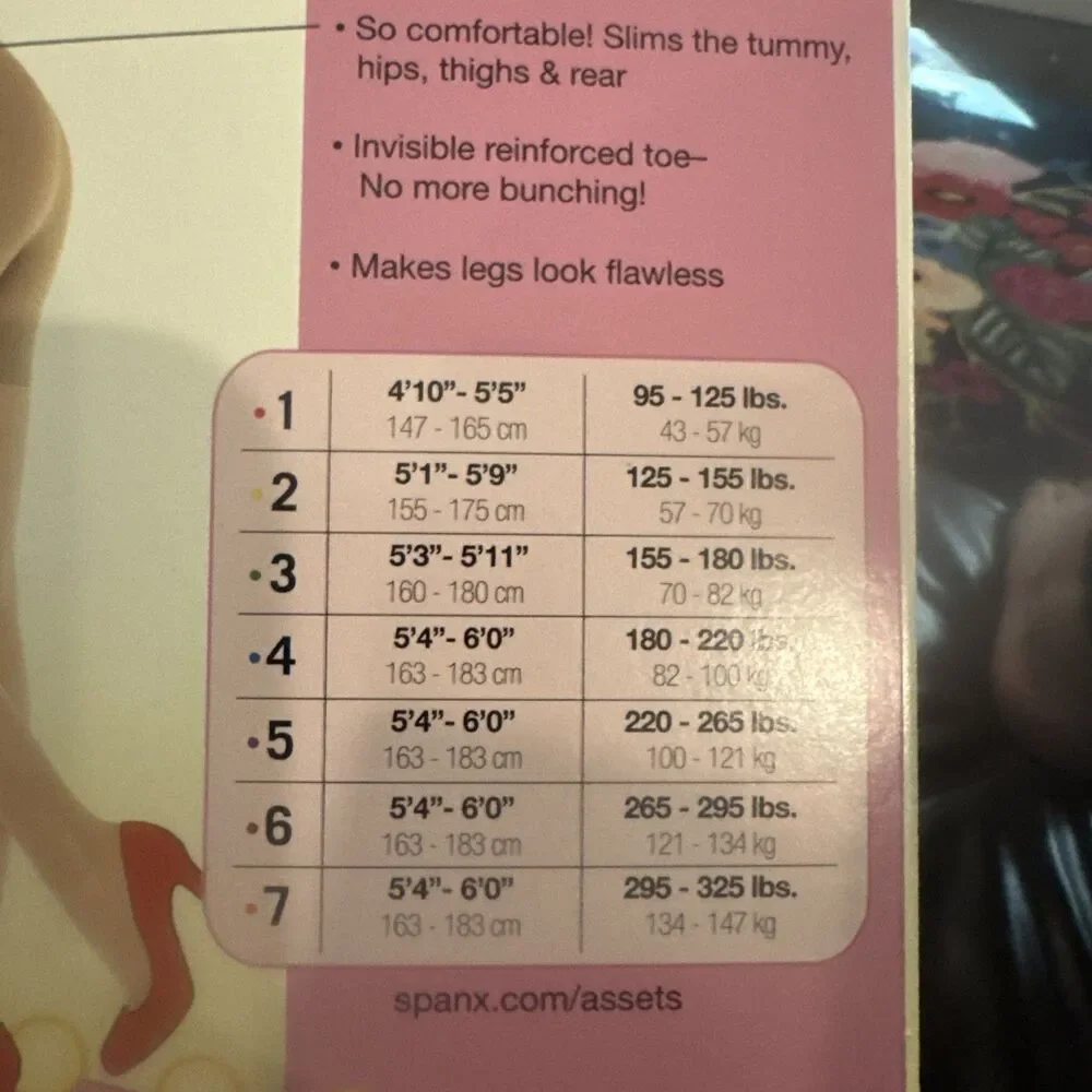 Spanx Assets By Sara Blakely Shaping Pantyhose Black Size 1 NWT